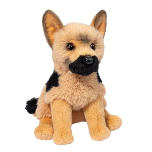 Douglas Cuddle Steel German Shepherd 12" Plush Stuffed Animal Toy #1920