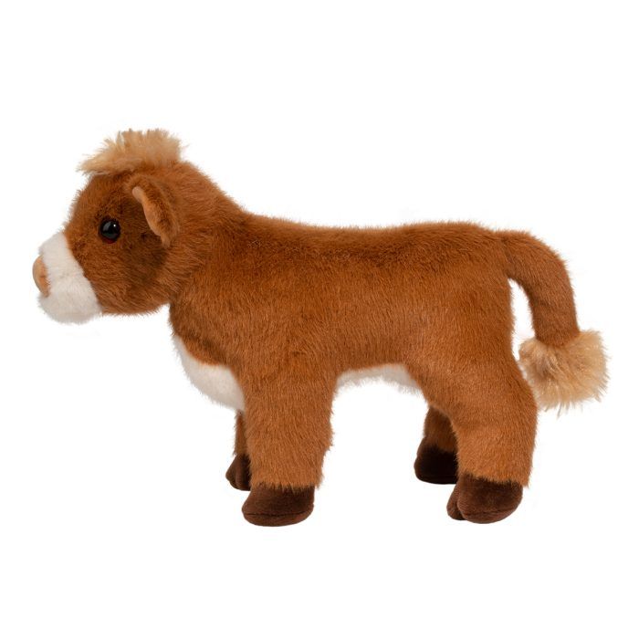 Douglas Cuddle Belle Jersey Cow 11" Plush Stuffed Animal Toy #3714