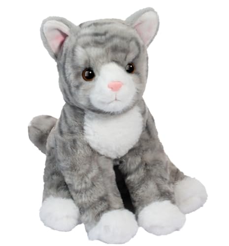 Douglas Cuddle Tabbie Striped Cat Soft 12" Plush Stuffed Animal Toy #4581