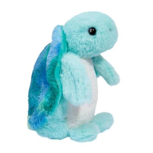 Douglas Cuddle Tommie Turtle Mini Soft 6.5" Plush Stuffed Animal Toy #4817