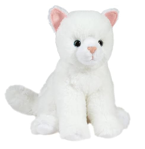 Douglas Cuddle Winnie White Cat Mini Soft 6" Plush Stuffed Animal Toy #4491