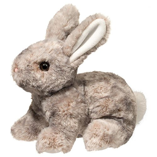 Douglas Cuddle Tyler Gray Bunny 7" Plush Stuffed Animal Toy #1508