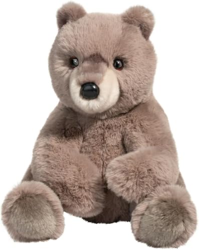 Douglas Cuddle Truman Grey DLUX Bear Cuddle Toy Teddy 14" Stuffed Animal #4509