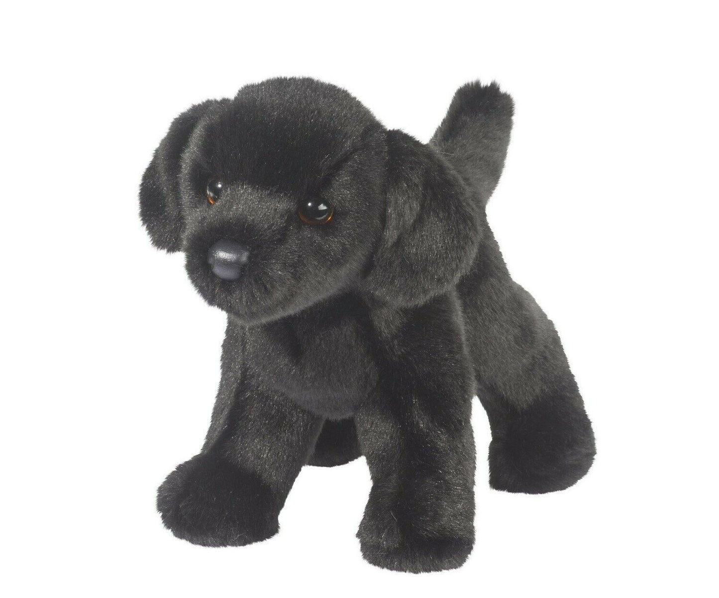 Douglas Cuddle Toys Bear the Black Lab Dog # 1726 Stuffed Animal Toy