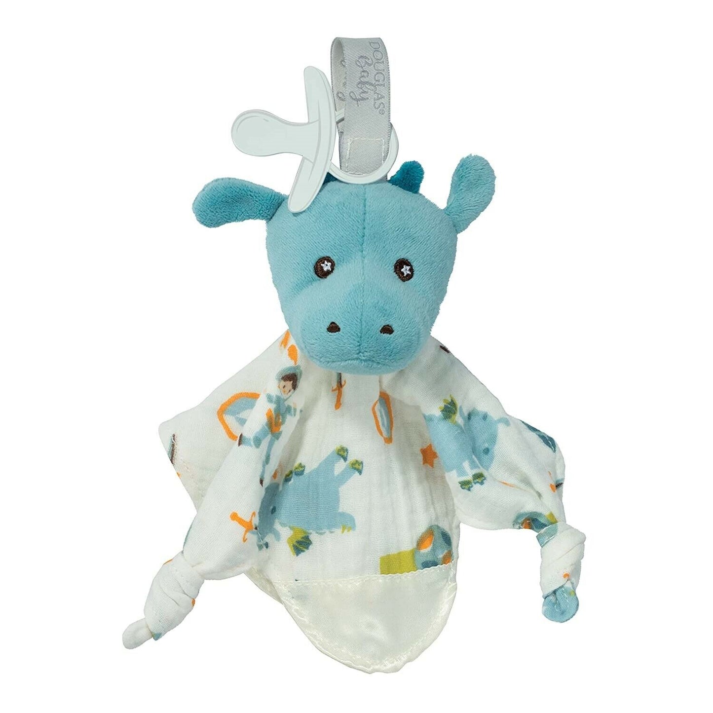 Douglas Cuddle Toys Baby Demitri Dragon Paci Lovey Pacifier Holder #6310