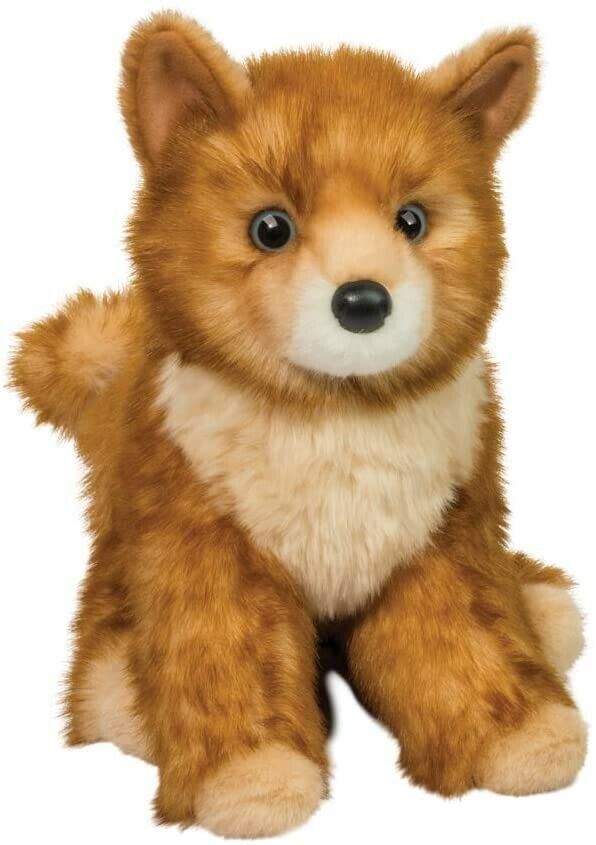 Douglas Cuddle Toys Penny Russett Pomsky Dog #2054 Stuffed Animal Toy Brand New