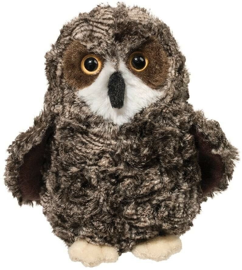 Douglas Shrill Saw-Whet Owl Plush Stuffed Animal