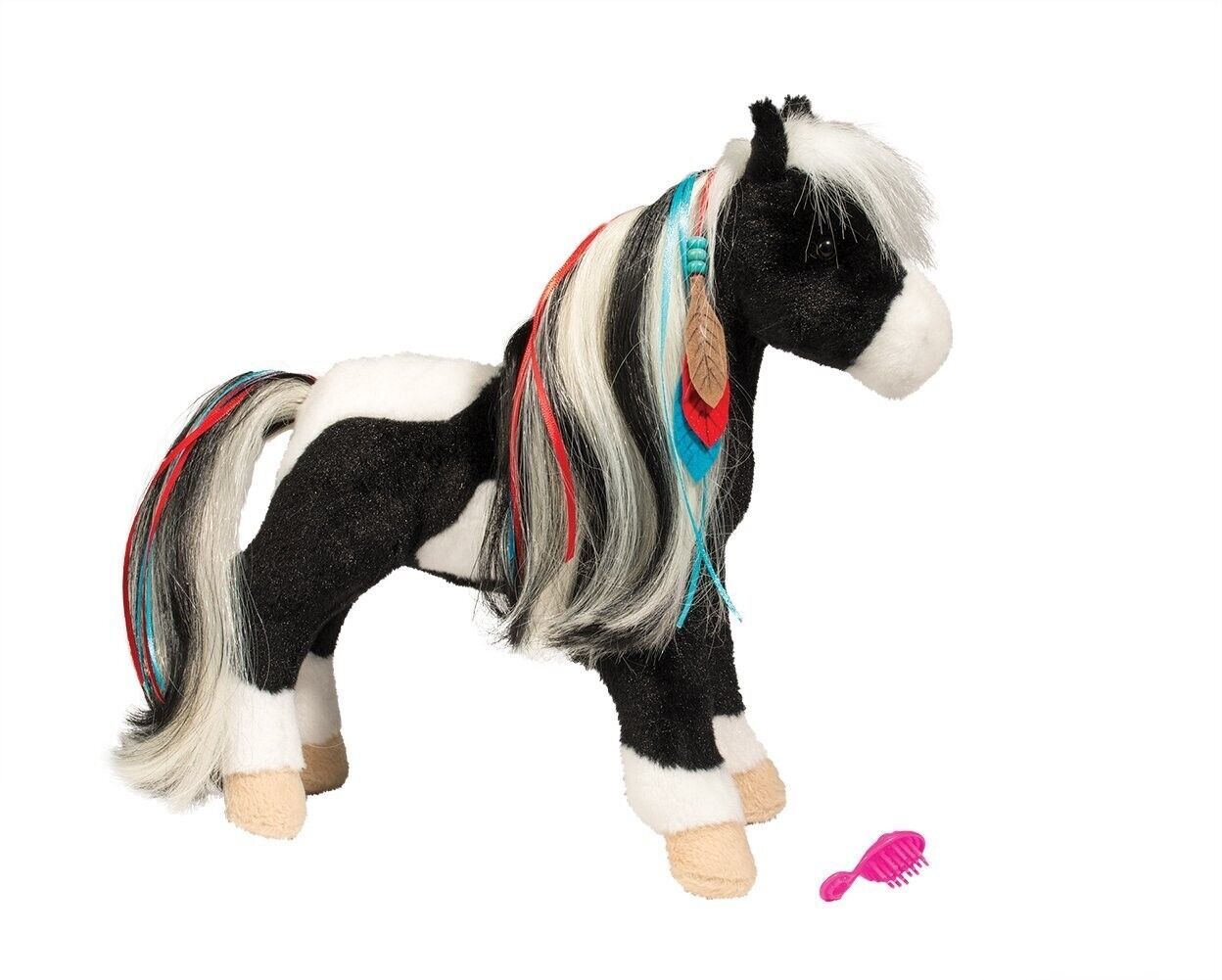 Douglas Cuddle Toys 12" Warrior Princess Horse #762 Stuffed Animal Toy
