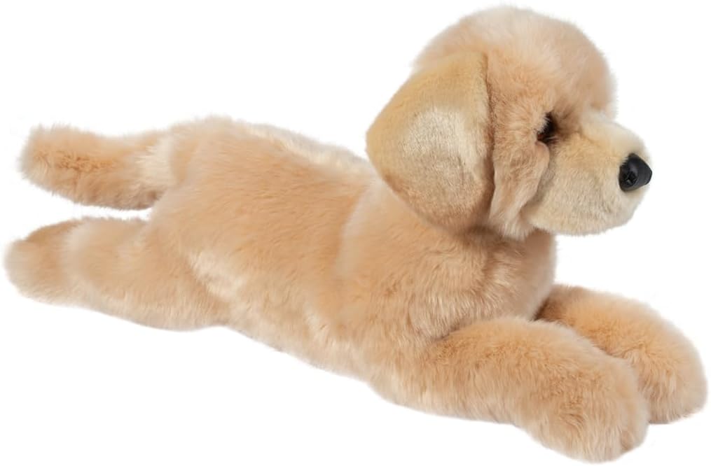 Douglas Cuddle Lettie DLux Yellow Lab 22" Plush Stuffed Animal Toy #2411