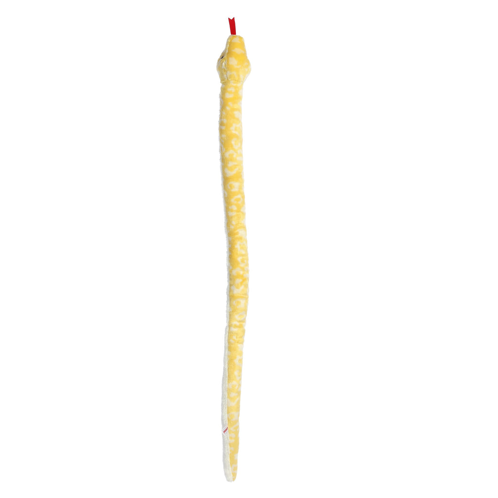 Aurora Snake Albino Burmese Python 50 inch Plush Stuffed Animal Toy