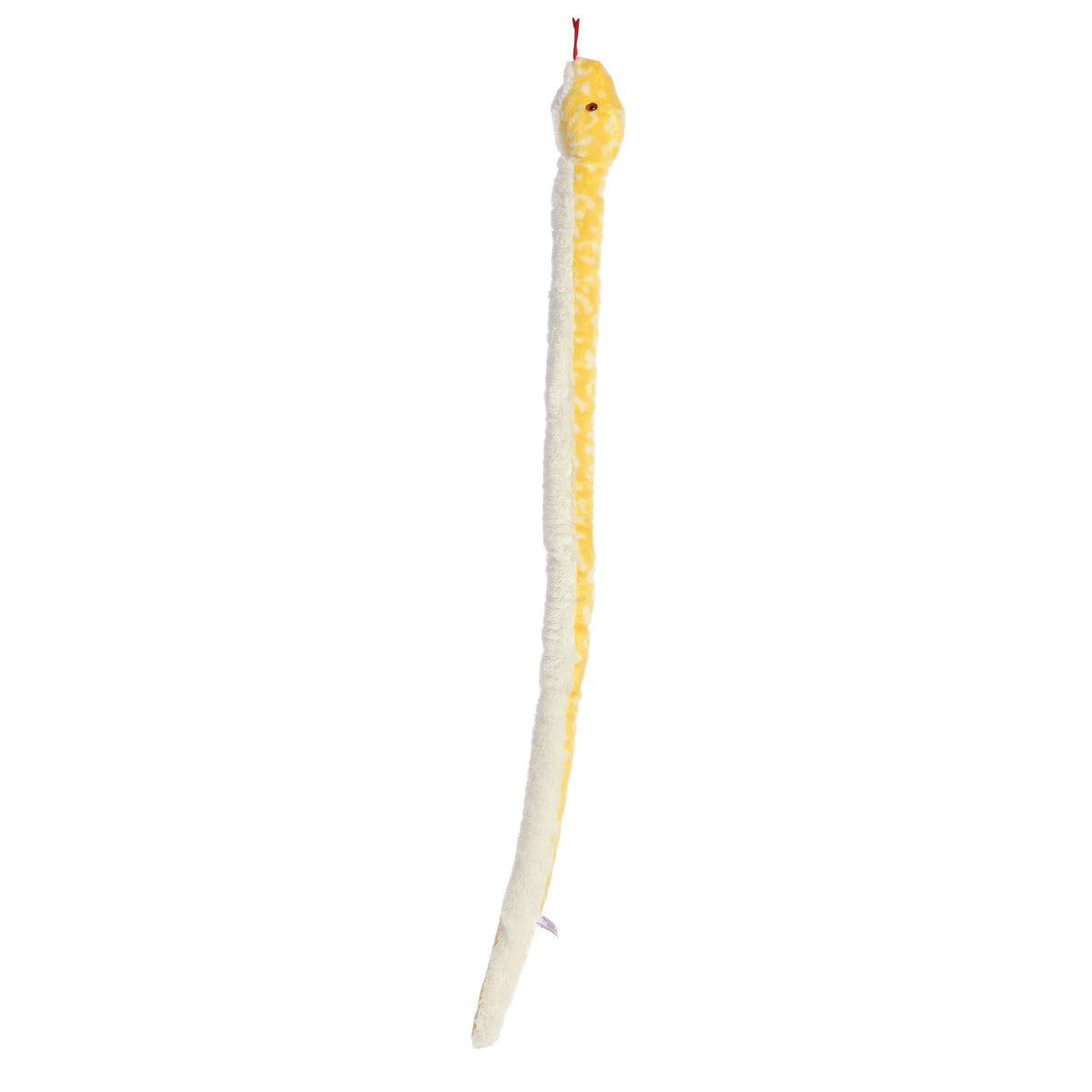 Aurora Snake Albino Burmese Python 50 inch Plush Stuffed Animal Toy