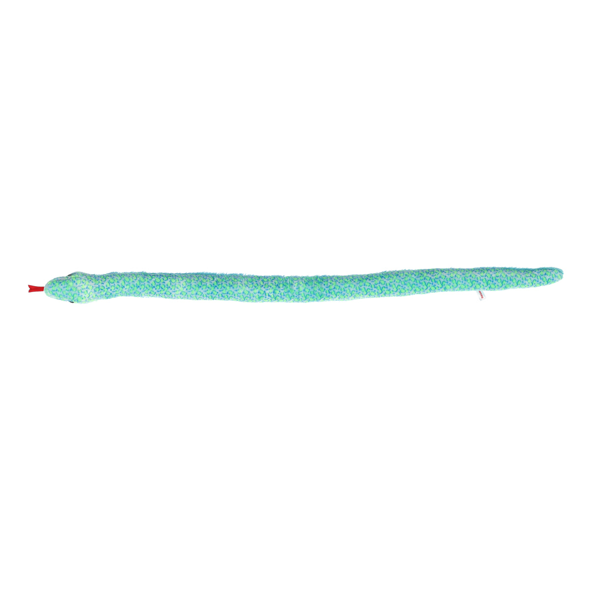 Aurora Aqua Multi Print Snake 53 inch Plush Stuffed Animal Toy