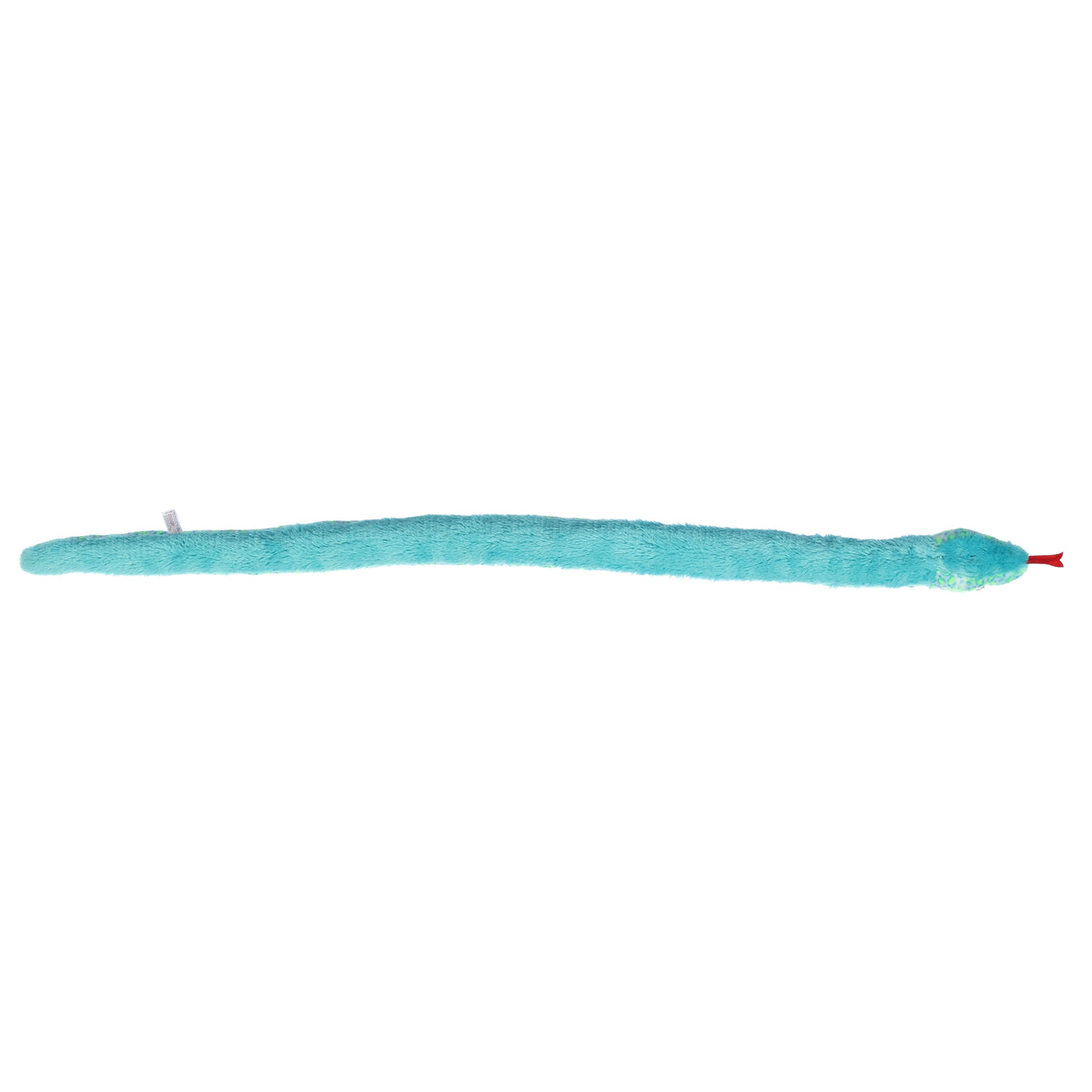 Aurora Aqua Multi Print Snake 53 inch Plush Stuffed Animal Toy