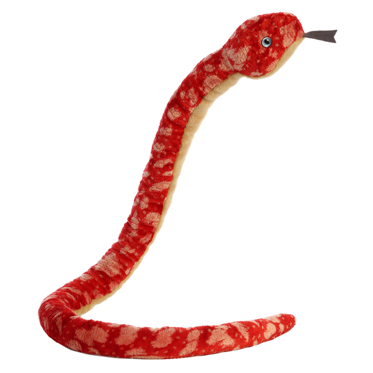 Aurora Red Corn Snake 50 inch Plush Stuffed Animal Toy