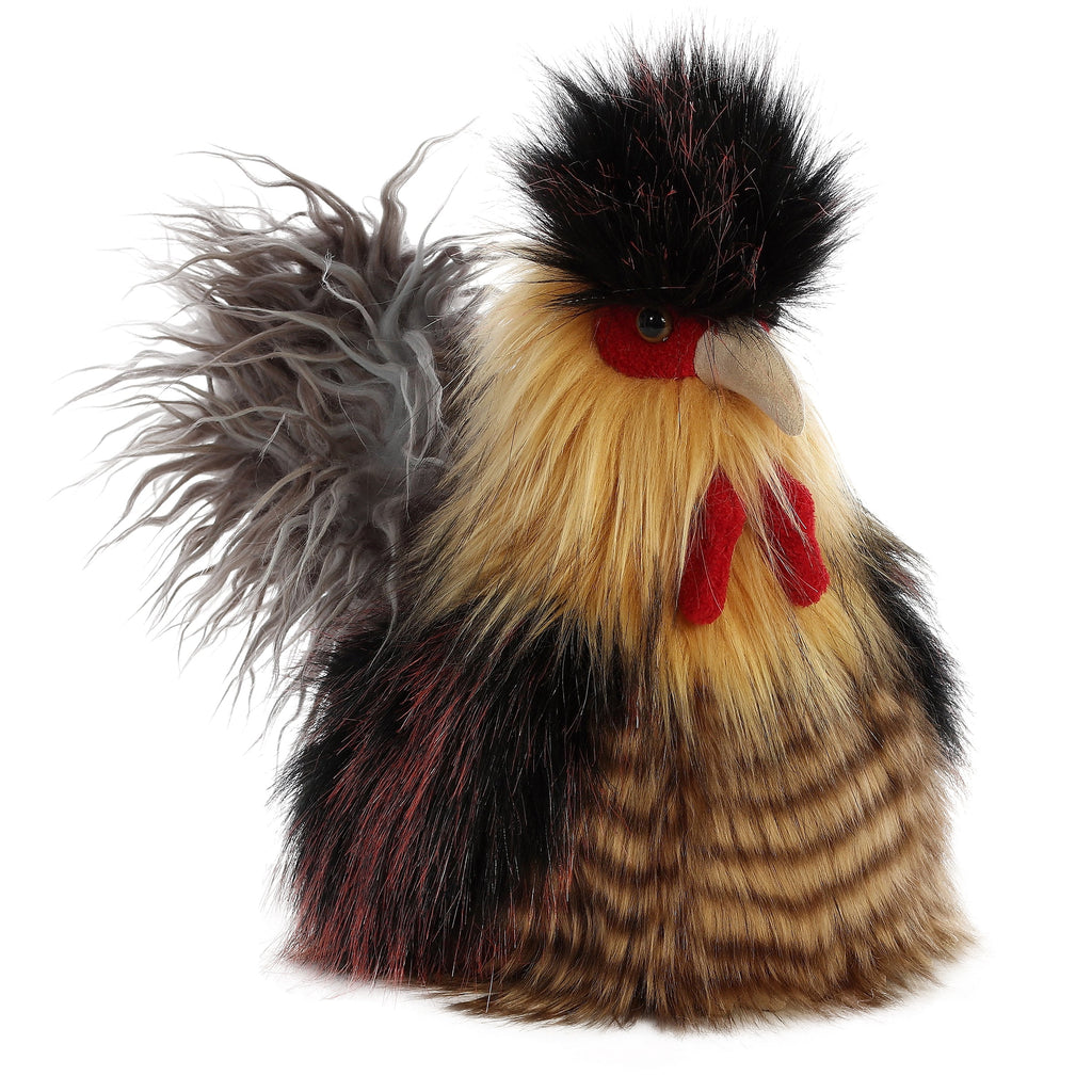 Aurora Luxe Boutique Jacques Rooster 11 inch Plush Stuffed Animal Toy