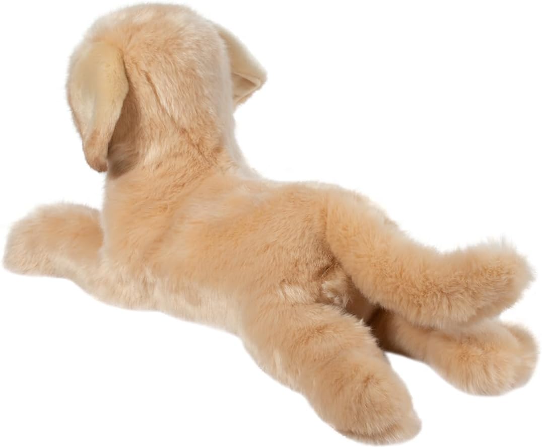 Douglas Cuddle Lettie DLux Yellow Lab 22" Plush Stuffed Animal Toy #2411