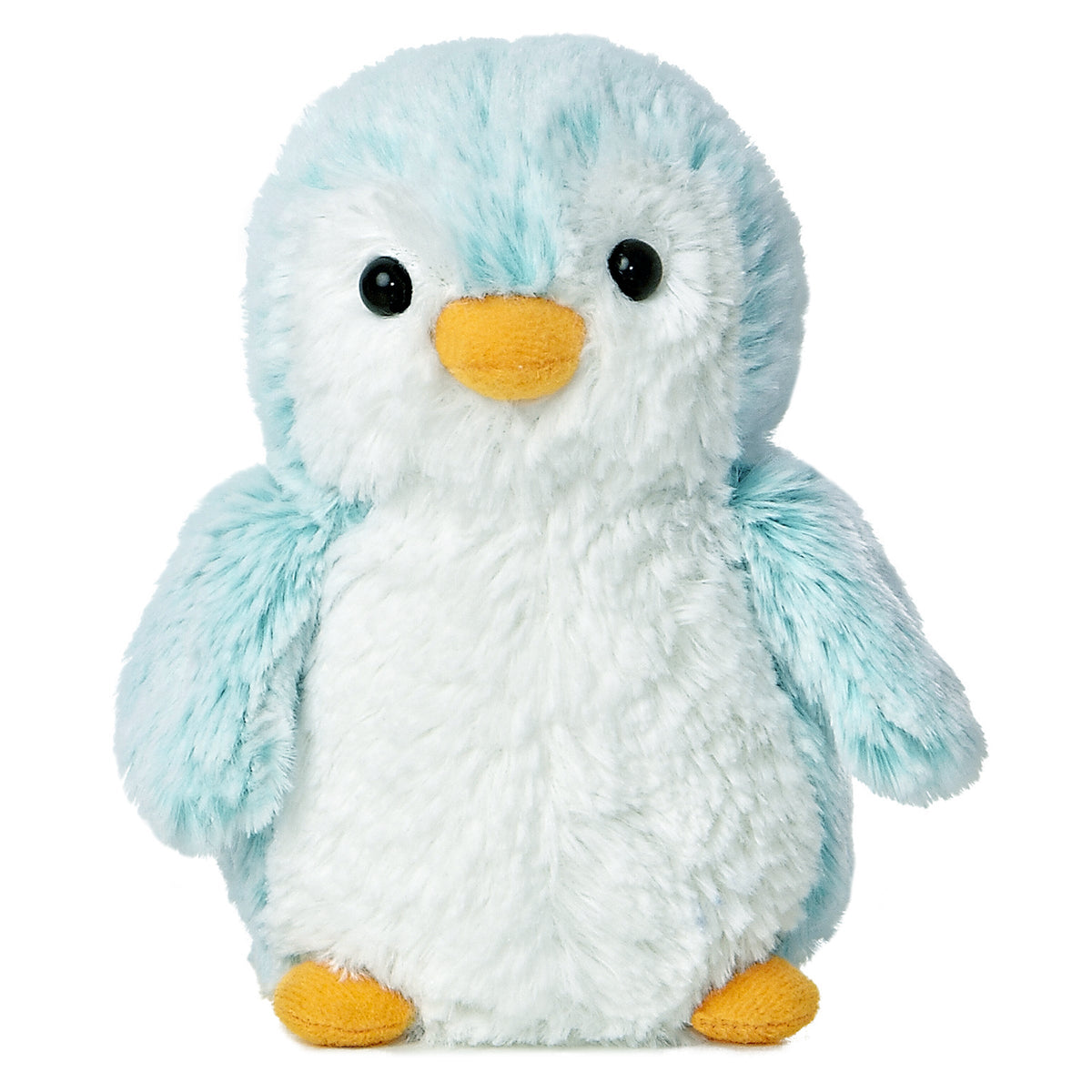 Aurora PomPom Penguin Brights Blue 6 inch Plush Stuffed Animal Toy