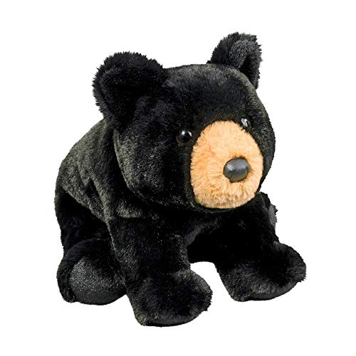 Douglas Cuddle Charlie Soft Black Bear 11" Plush Stuffed Animal Toy #4649