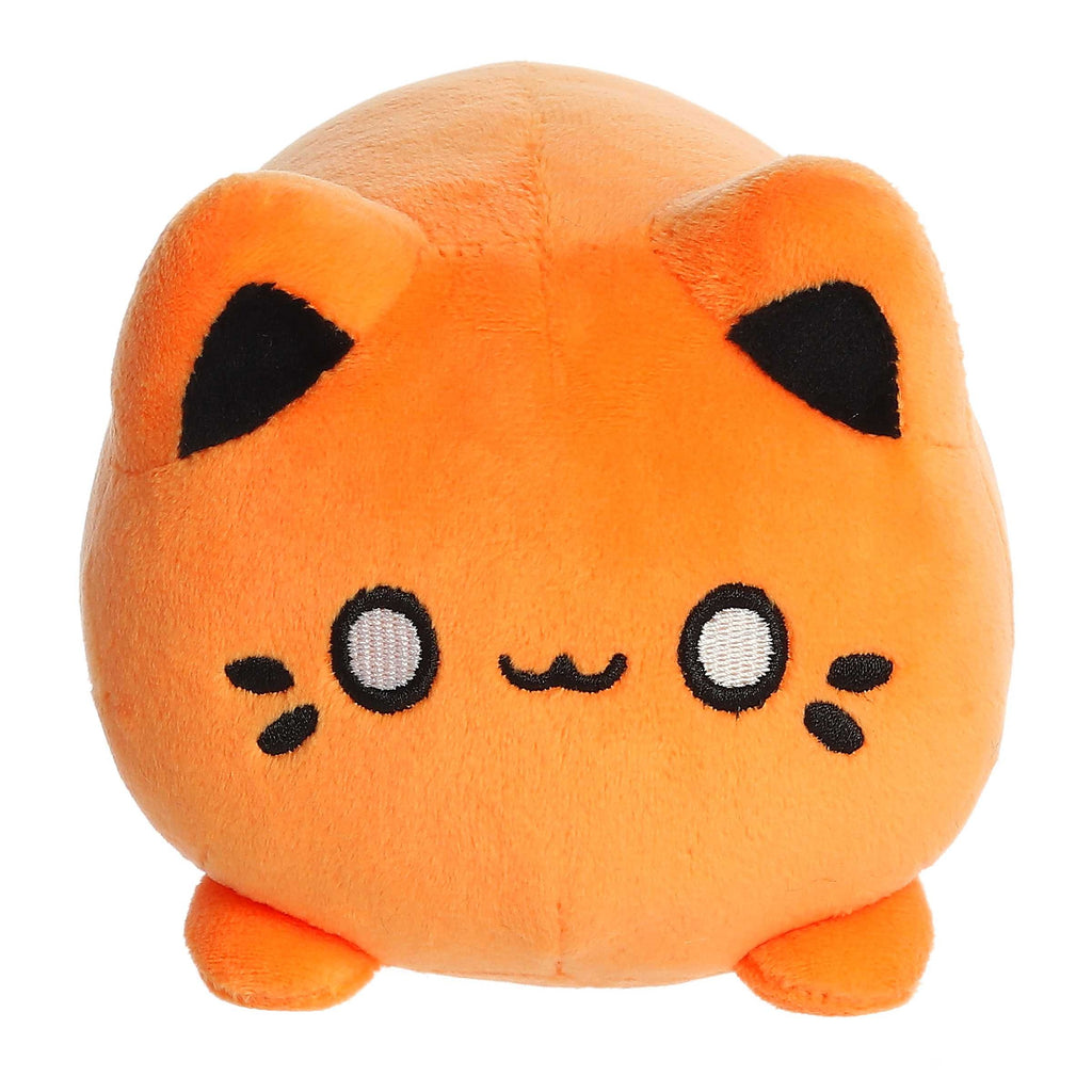 Aurora Tasty Peach Kinetic Orange Meowchi Plush Stuffed Animal Toy 7" #14335
