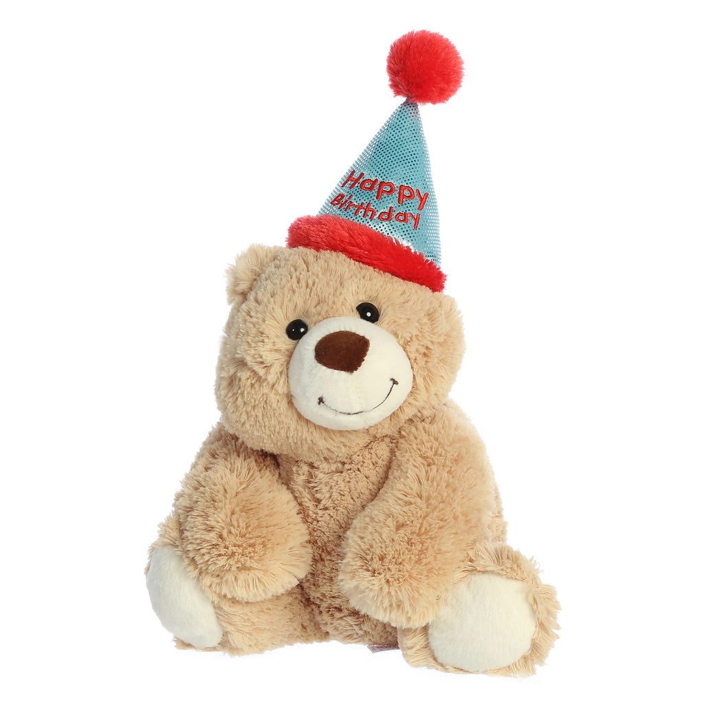 Aurora Sentiment Bear - 12" Happy Birthday # 01704 Plush Stuffed Animal Toy