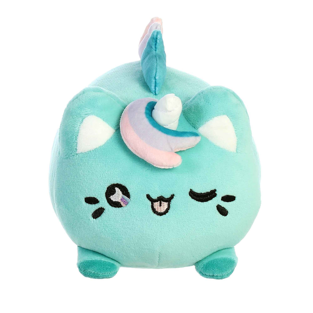Aurora Tasty Peach Moon Blossom Meowchi 7 inch Plush Stuffed Animal Toy