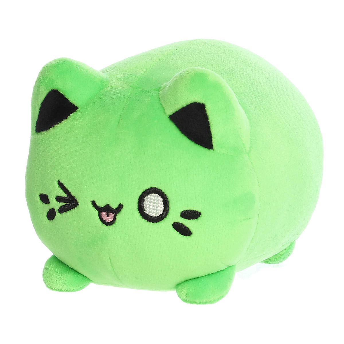 Aurora Tasty Peach Toxic Green Meowchi 7 inch Plush Stuffed Animal Toy