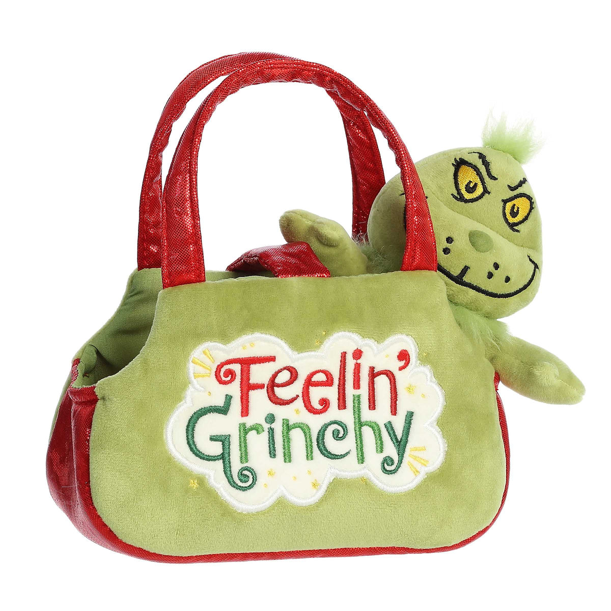 Aurora Feeling Grinchy Grinch 8 inch Plush Stuffed Animal Toy