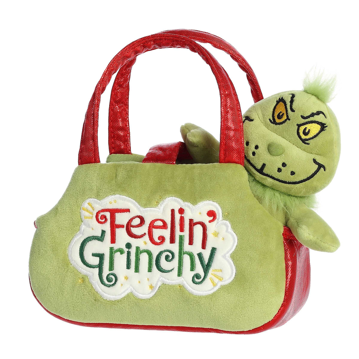 Aurora Feeling Grinchy Grinch 8 inch Plush Stuffed Animal Toy