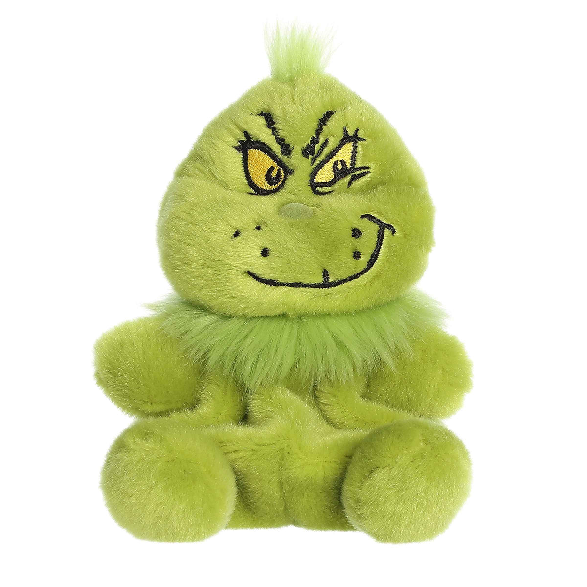 Aurora Dr. Seuss Palm Pals Grinch Smirk 5 inch Plush Stuffed Animal Toy #15288