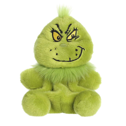 Aurora Dr. Seuss Palm Pals Grinch Smirk 5 inch Plush Stuffed Animal Toy #15288