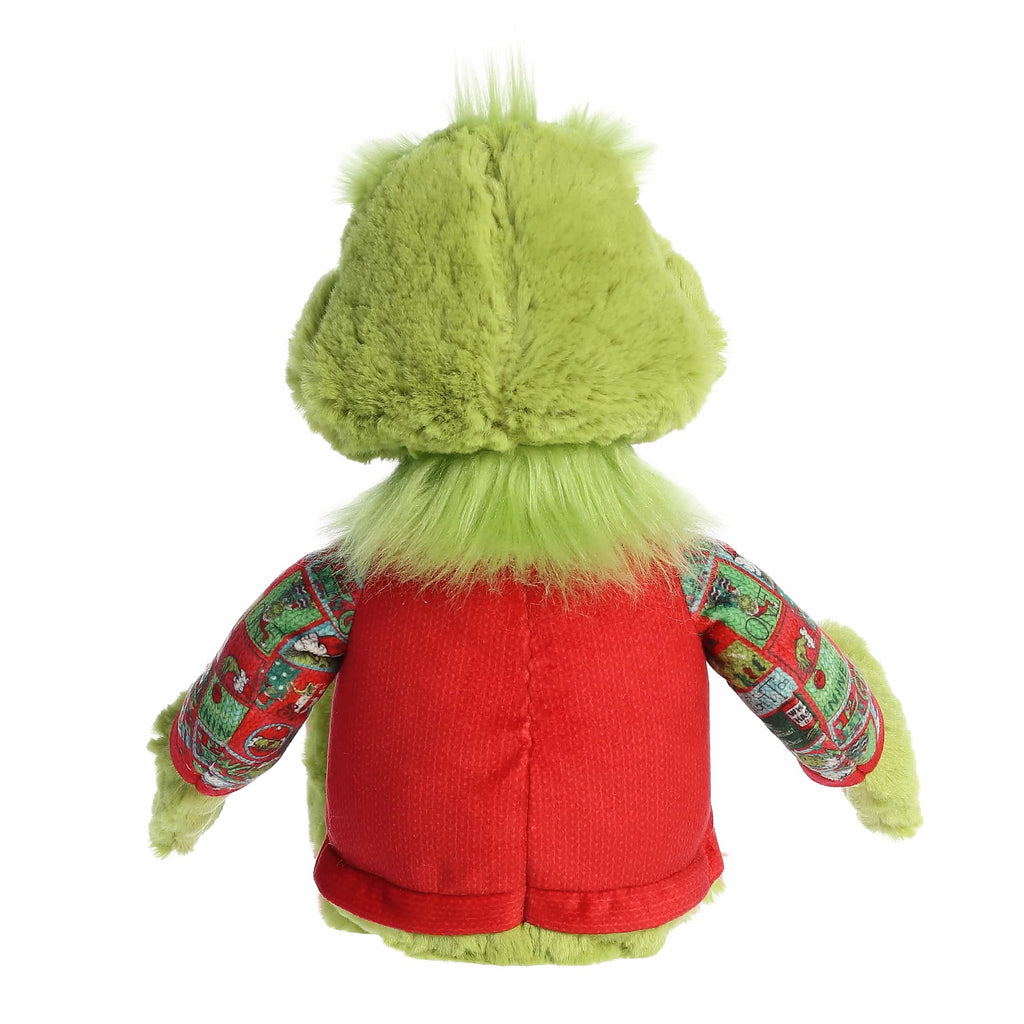 Aurora Ugly Sweater Light-Up Grinch 16 inch Plush Stuffed Animal Toy