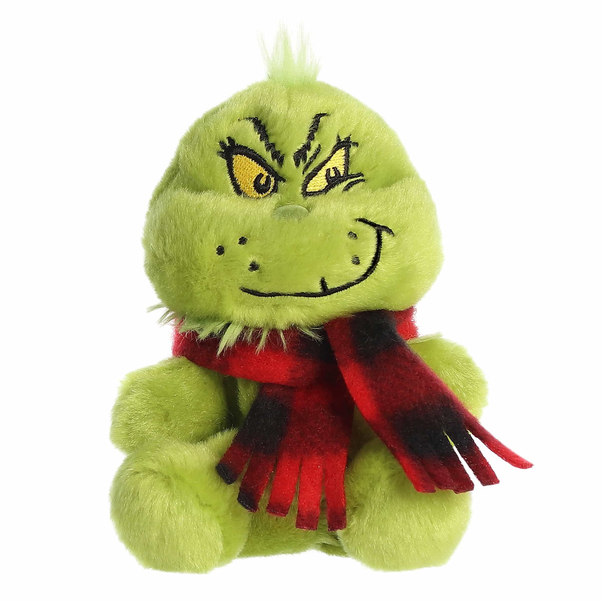 Aurora Dr. Seuss Palm Pals Grinch with Scarf 5 inch Plush Stuffed Animal Toy #15296