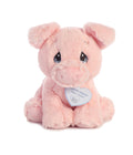 Aurora Precious Moments Bacon Piggy- Pig 8.5 inch Plush Stuffed Animal Toy
