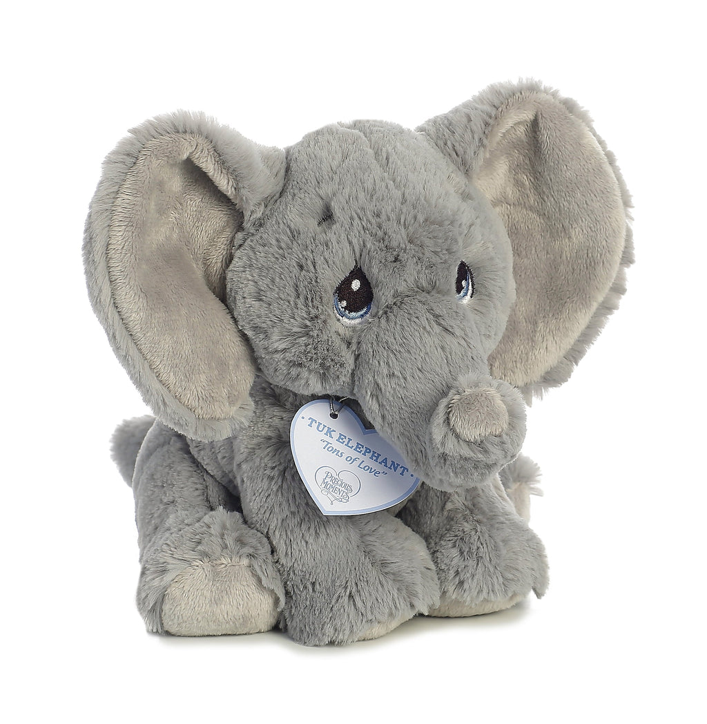 Aurora Precious Moments Tuk Elephant 8.5 inch Plush Stuffed Animal Toy
