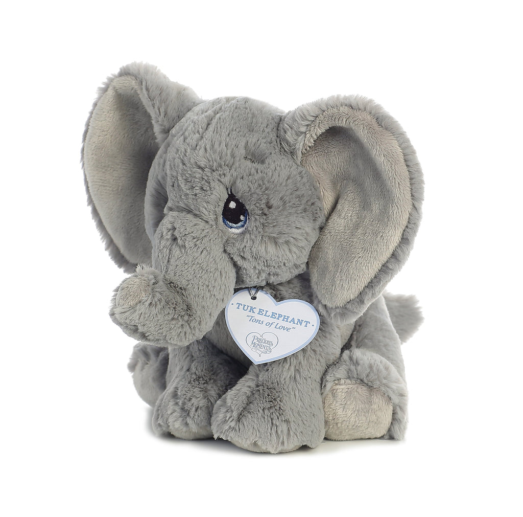 Aurora Precious Moments Tuk Elephant 8.5 inch Plush Stuffed Animal Toy