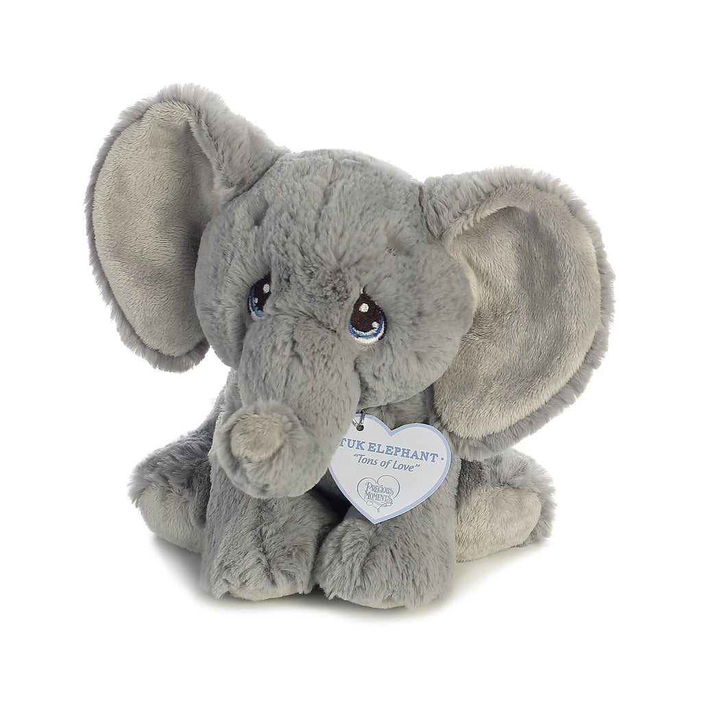 Aurora Precious Moments Tuk Elephant 8.5 inch Plush Stuffed Animal Toy