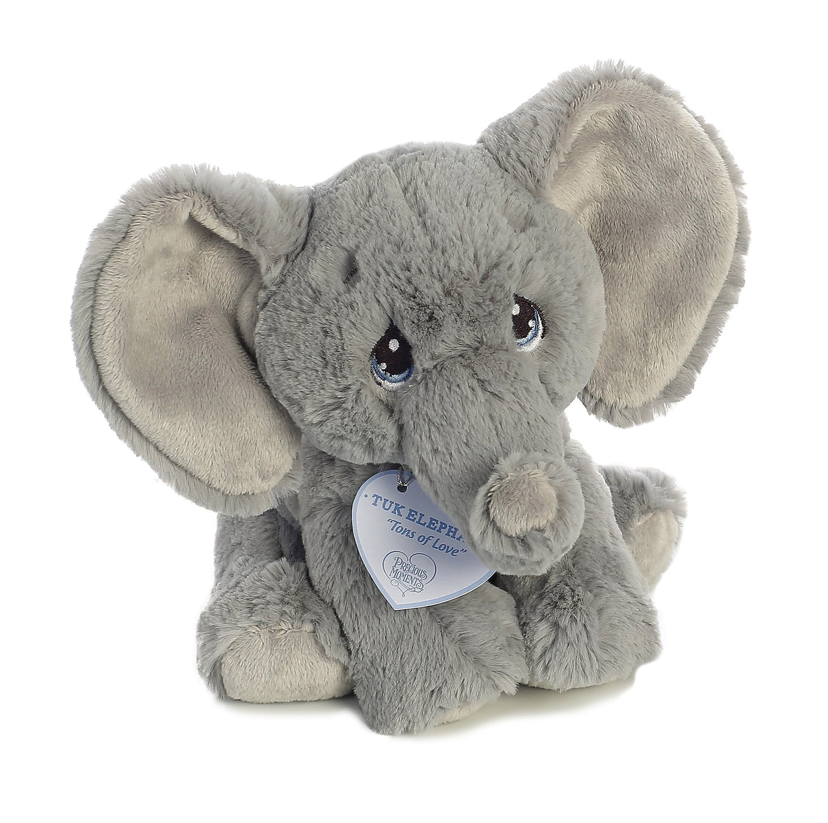 Aurora Precious Moments Tuk Elephant 8.5 inch Plush Stuffed Animal Toy