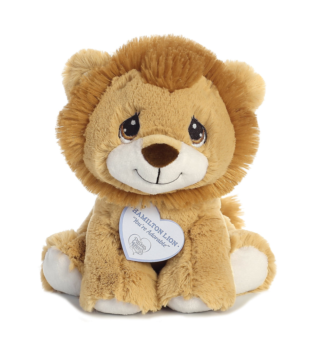 Aurora Precious Moments Hamilton Lion 8.5 inch Plush Stuffed Animal Toy