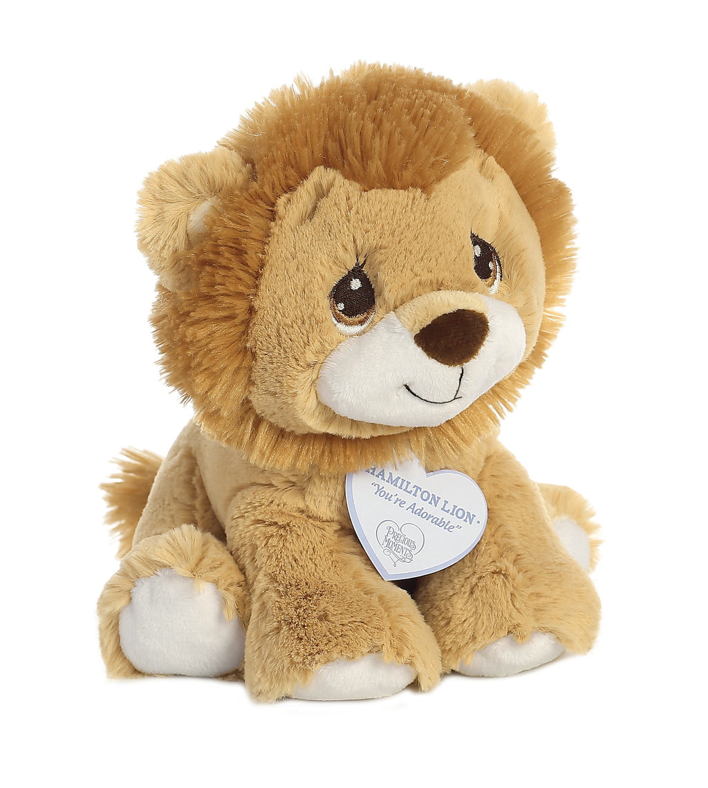 Aurora Precious Moments Hamilton Lion 8.5 inch Plush Stuffed Animal Toy