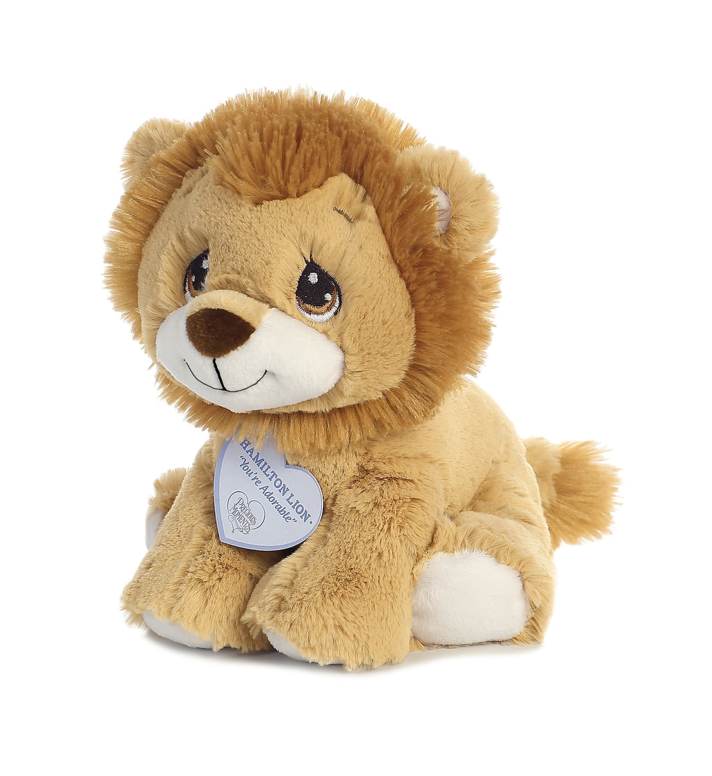 Aurora Precious Moments Hamilton Lion 8.5 inch Plush Stuffed Animal Toy