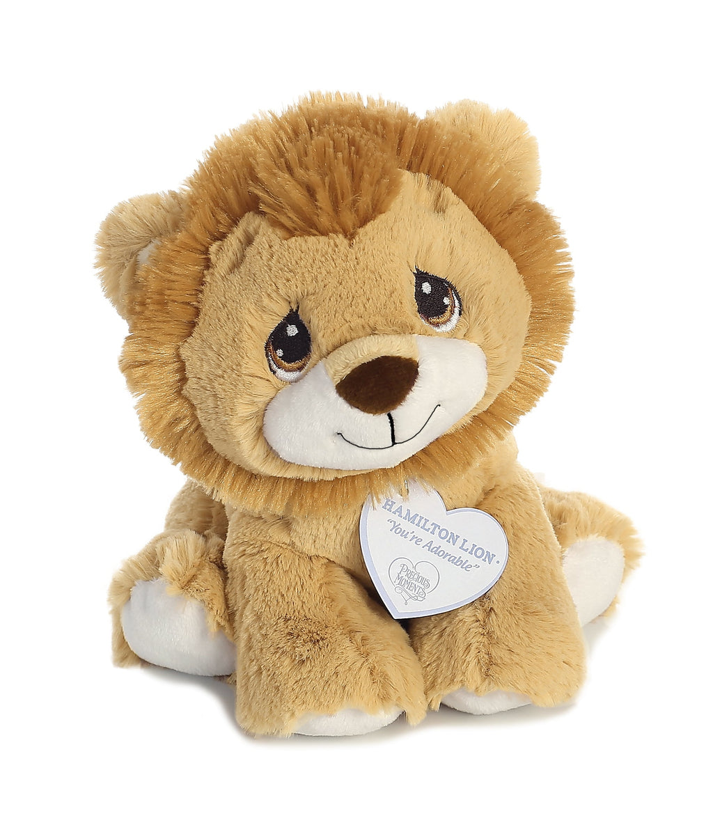 Aurora Precious Moments Hamilton Lion 8.5 inch Plush Stuffed Animal Toy
