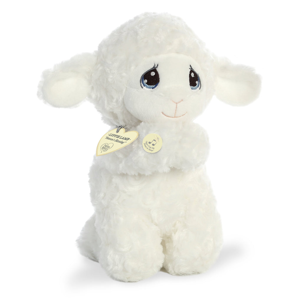 Aurora Precious Moments Luffie Praying Lamb 10 inch Plush Stuffed Animal Toy