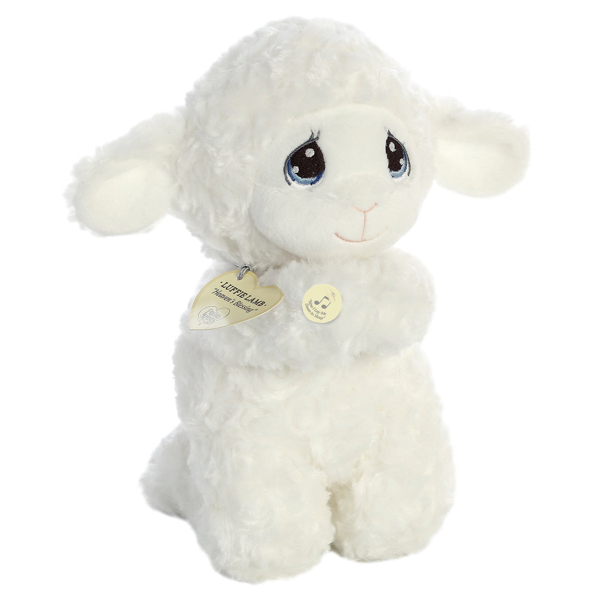Aurora Precious Moments Luffie Praying Lamb 10 inch Plush Stuffed Animal Toy