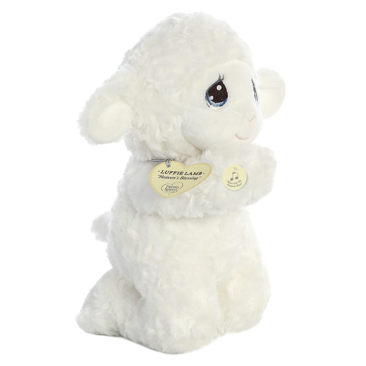 Aurora Precious Moments Luffie Praying Lamb 10 inch Plush Stuffed Animal Toy