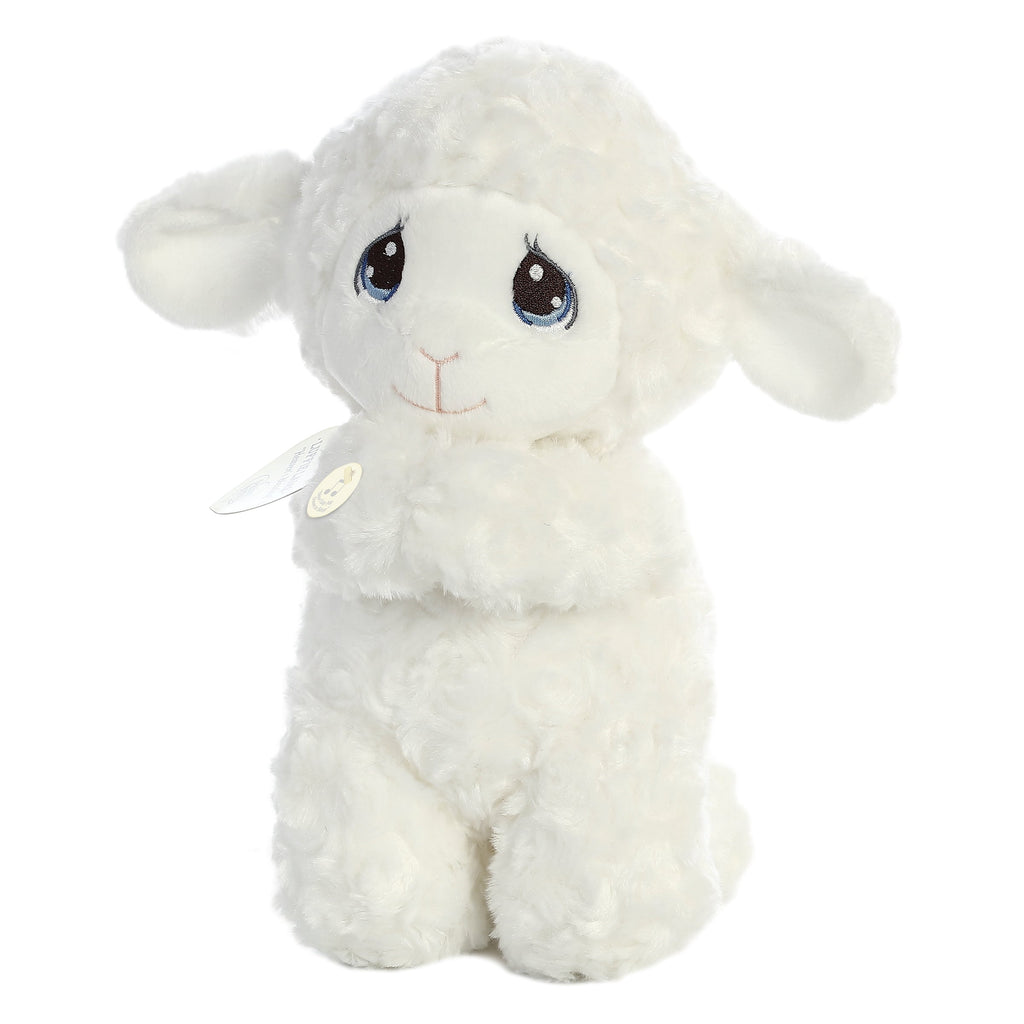 Aurora Precious Moments Luffie Praying Lamb 10 inch Plush Stuffed Animal Toy