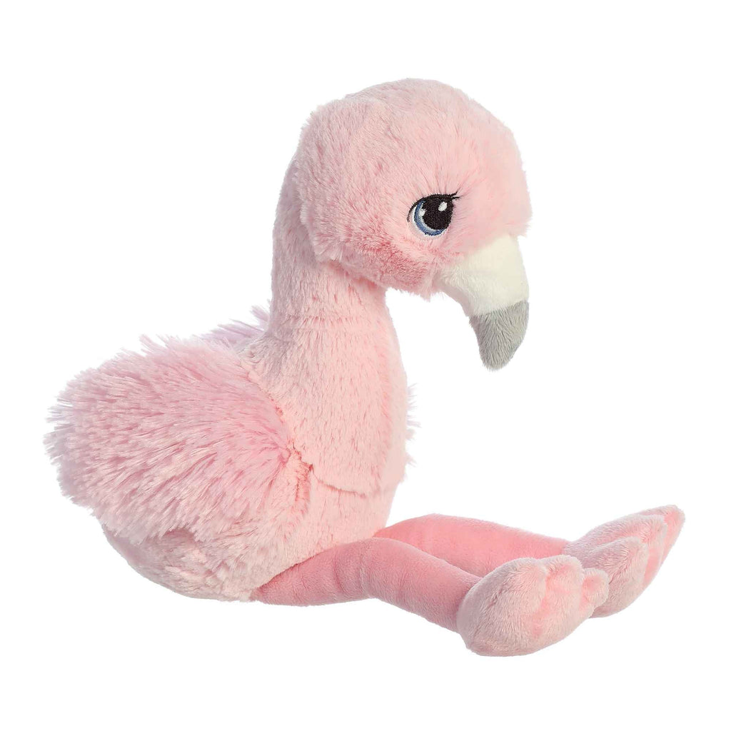 Aurora Precious Moments Flora Flamingo 8.5 inch Plush Stuffed Animal Toy