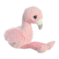 Aurora Precious Moments Flora Flamingo 8.5 inch Plush Stuffed Animal Toy