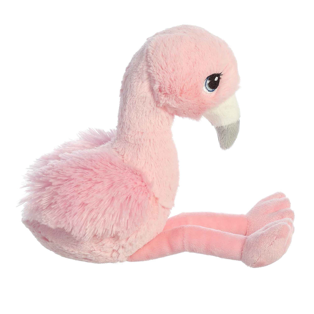 Aurora Precious Moments Flora Flamingo 8.5 inch Plush Stuffed Animal Toy
