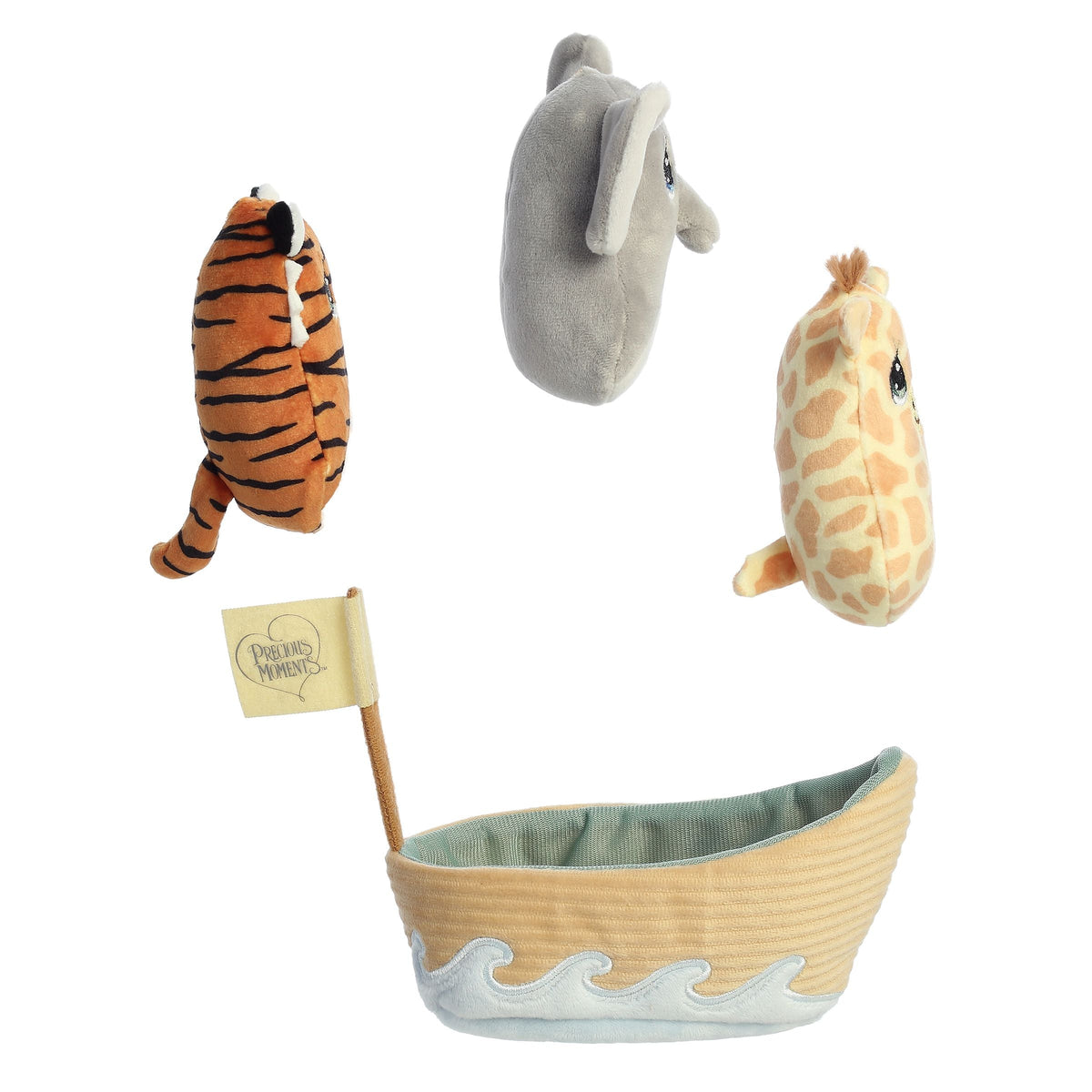 Aurora Precious Moments Noah's Ark Playset 6 inch Plush Stuffed Animal Toy