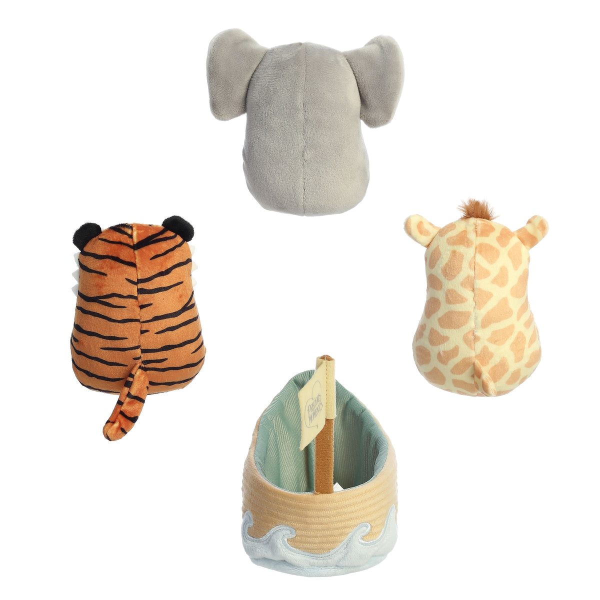 Aurora Precious Moments Noah's Ark Playset 6 inch Plush Stuffed Animal Toy
